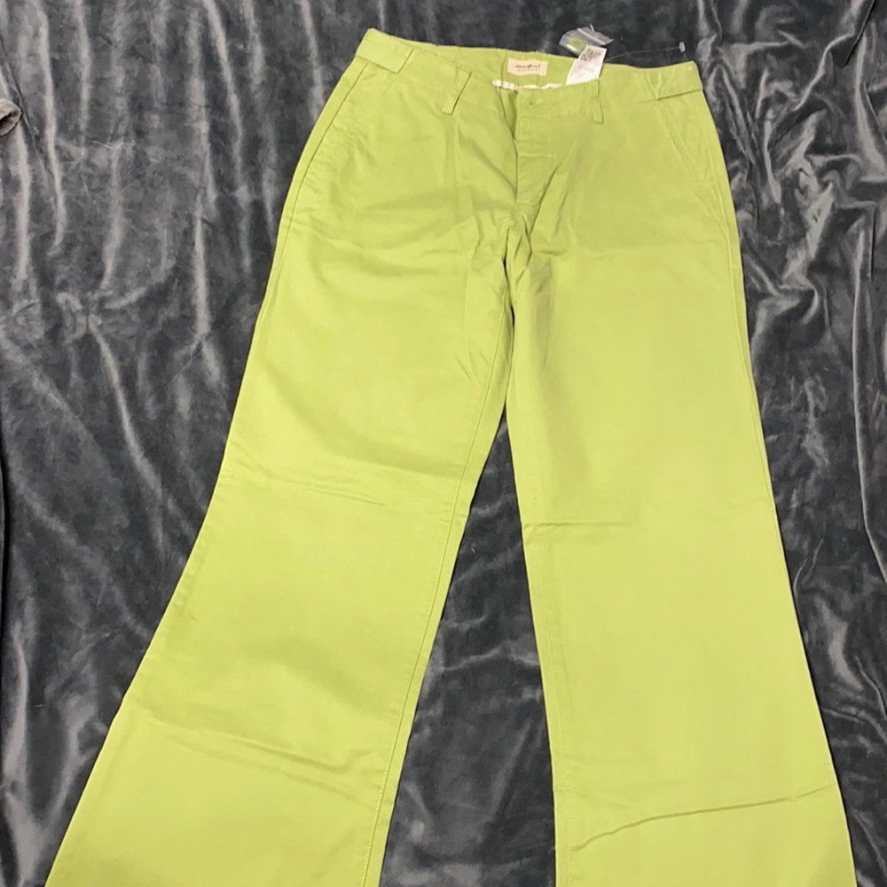 Eddie Bauer lime green pants